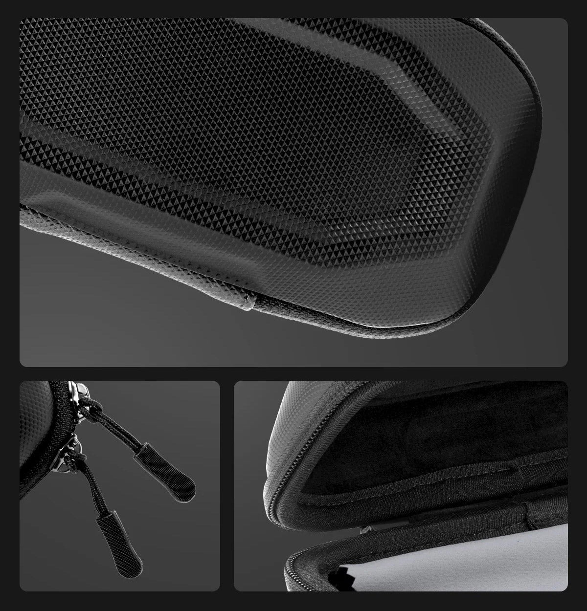 Brillenetui für Sonnenbrillen Spigen Universal Sunglass Case, Schwarz