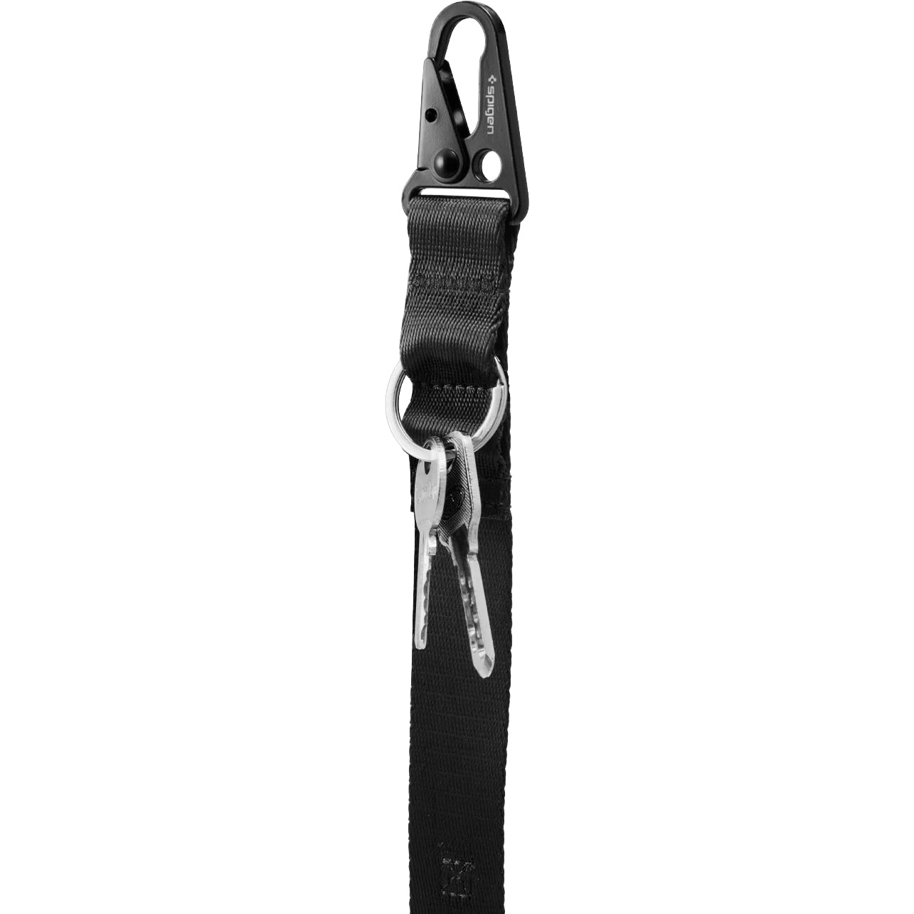 Handyband mit Handschlaufe, Spigen Lanyard DA30S, Schwarz
