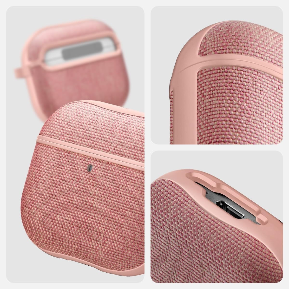 Schutzhülle für AirPods 4, Spigen Urban Fit, Rosa