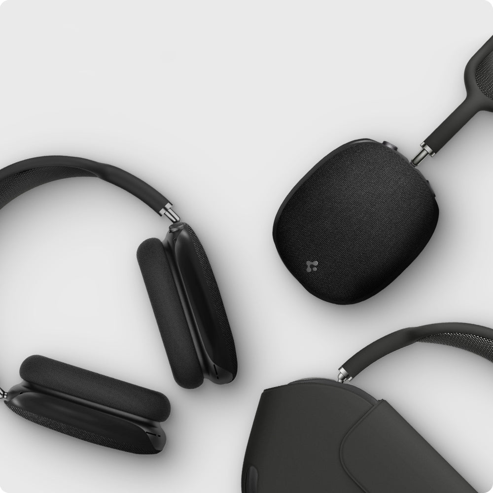 Schutzhülle für AirPods Max, Spigen Urban Fit, Schwarz