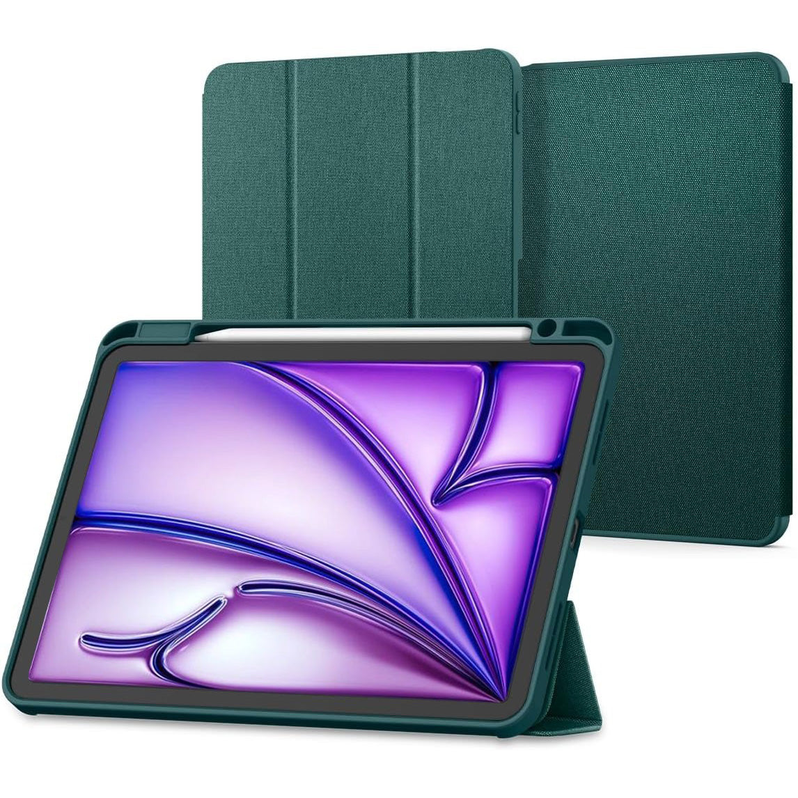 Schutzhülle für iPad Air 11" / 10.9" 2025/2024/2022/2020, Spigen Urban Fit, Grün