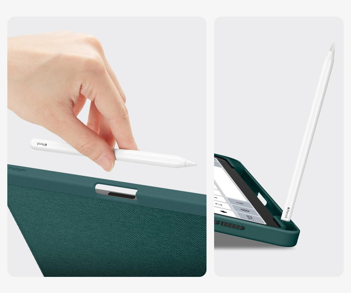 Schutzhülle für iPad Air 11" / 10.9" 2025/2024/2022/2020, Spigen Urban Fit, Grün