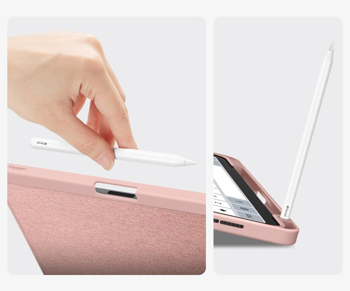 Schutzhülle für iPad Air 11" / 10.9" 2025/2024/2022/2020, Spigen Urban Fit, Rosa