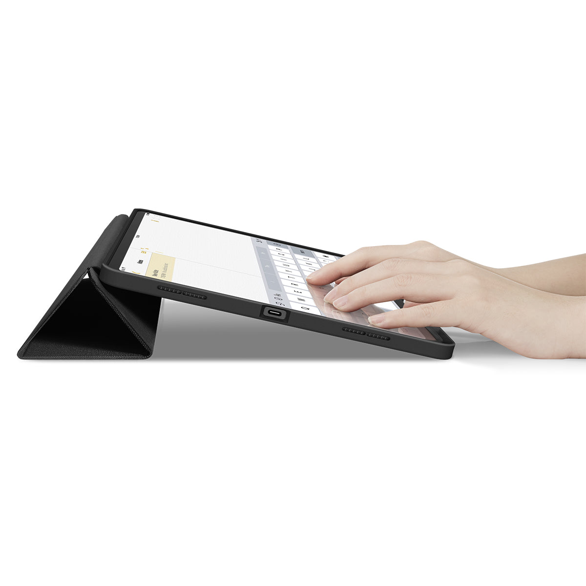 Schutzhülle für iPad Air 13" 2025 / 2024, Spigen Urban Fit, Schwarz
