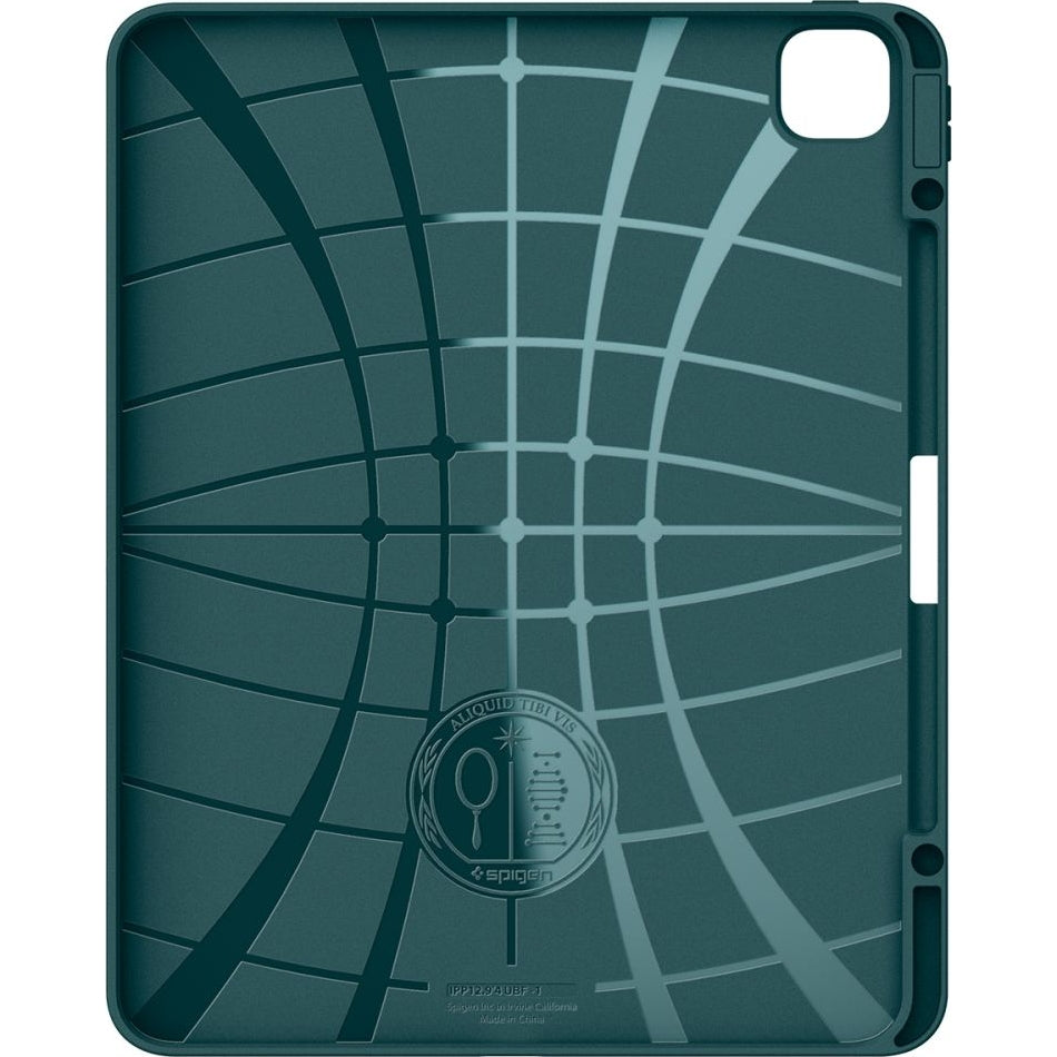 Schutzhülle für iPad Pro 13" 7 gen. 2024, Spigen Urban Fit, Grün