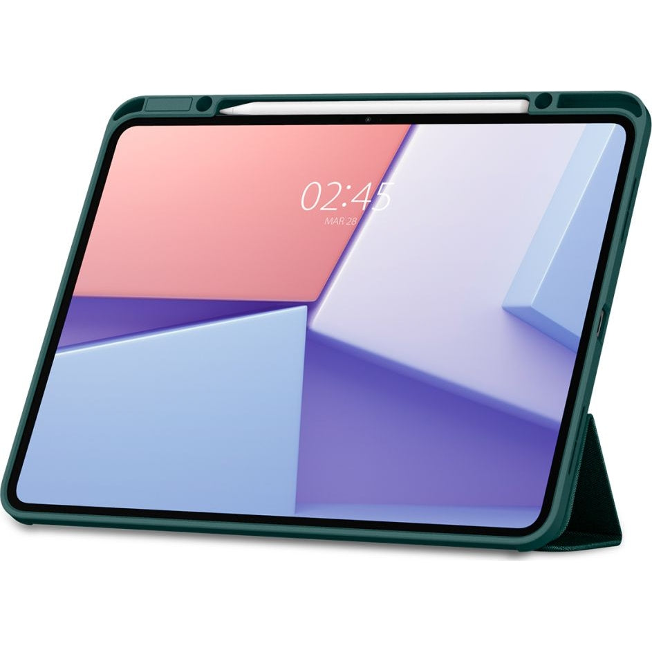 Schutzhülle für iPad Pro 13" 7 gen. 2024, Spigen Urban Fit, Grün