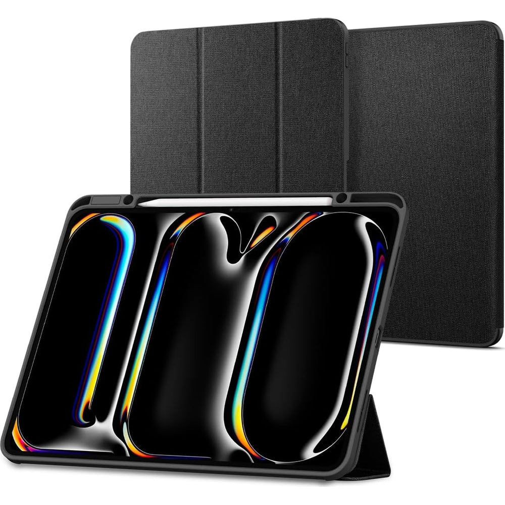 Schutzhülle für iPad Pro 13" 7 gen. 2024, Spigen Urban Fit, Schwarz