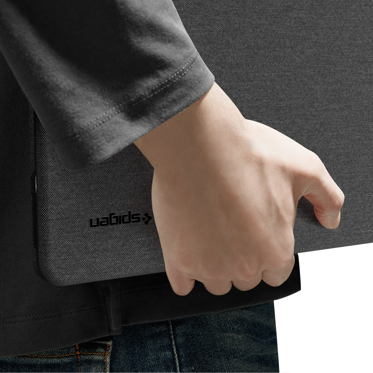 Schutzhülle für Apple MacBook Neo 13" [A18 Pro] 2026, Spigen Urban Fit, Schwarz (7/14)