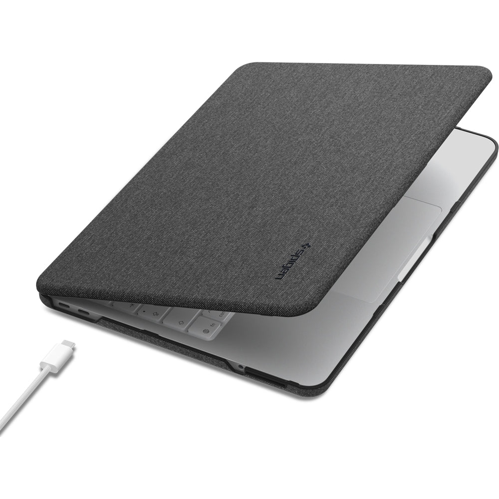 Schutzhülle für Apple MacBook Neo 13" [A18 Pro] 2026, Spigen Urban Fit, Schwarz (9/14)