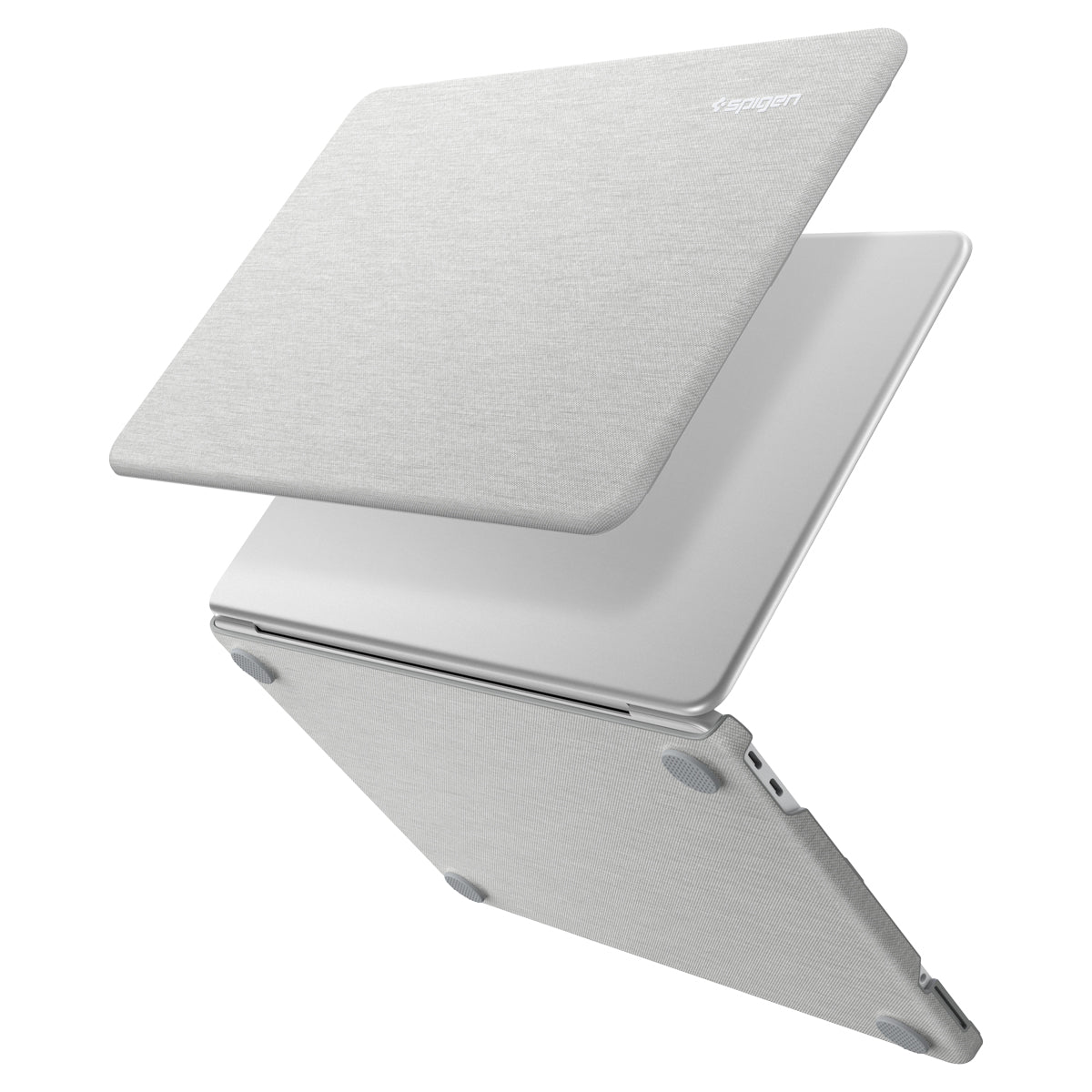 Schutzhülle für Apple MacBook Neo 13" [A18 Pro] 2026, Spigen Urban Fit, Grau (1/14)
