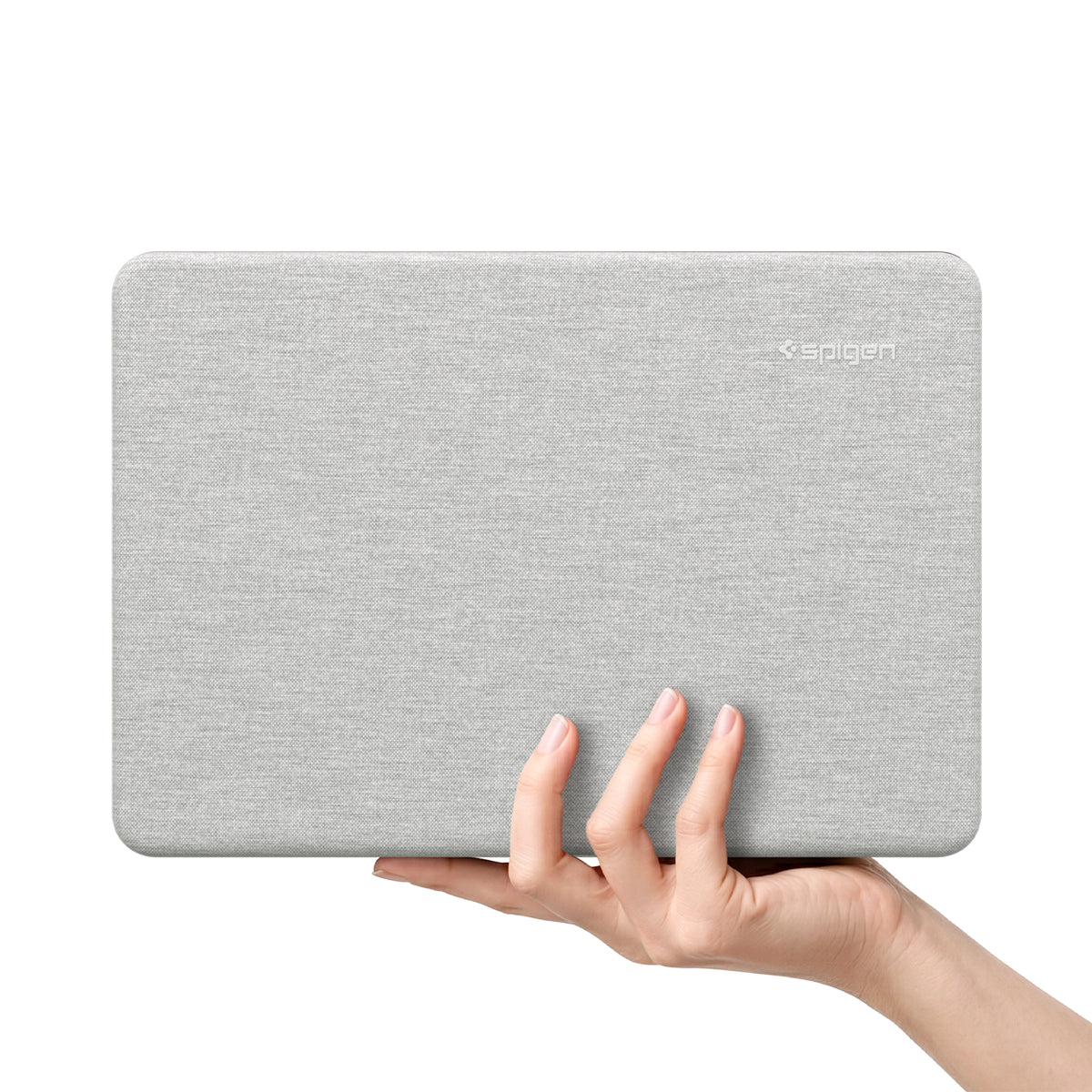 Schutzhülle für Apple MacBook Neo 13" [A18 Pro] 2026, Spigen Urban Fit, Grau (10/14)