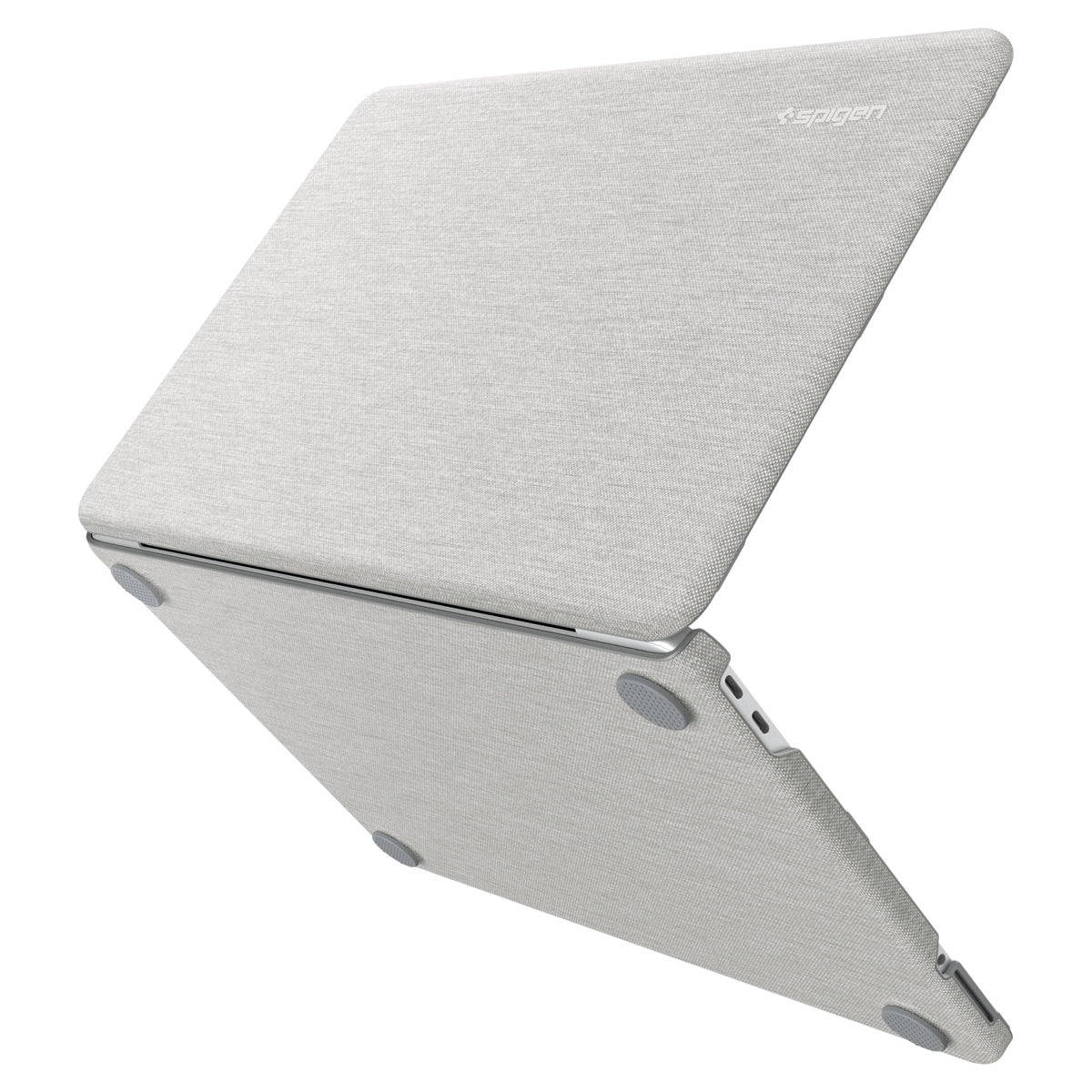 Schutzhülle für Apple MacBook Neo 13" [A18 Pro] 2026, Spigen Urban Fit, Grau (12/14)