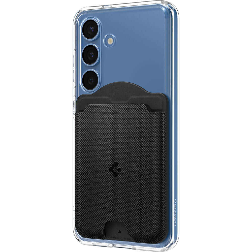 Kartenetui mit MagSafe für die Galaxy S25-Serie, Spigen Urban Fit Wallet, Schwarz