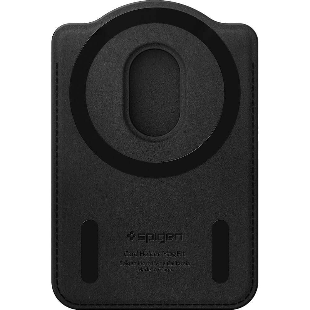 Kartenetui mit MagSafe für die Galaxy S25-Serie, Spigen Urban Fit Wallet, Schwarz