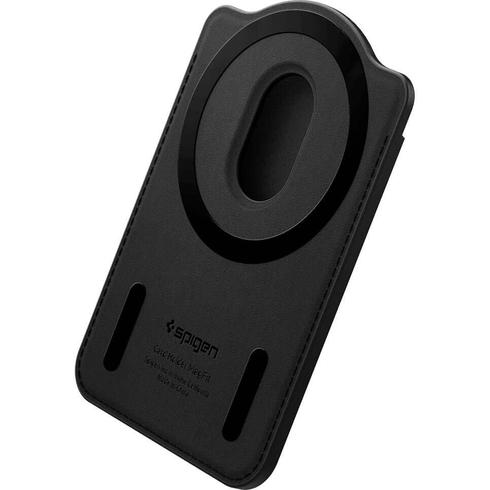 Kartenetui mit MagSafe für die Galaxy S25-Serie, Spigen Urban Fit Wallet, Schwarz