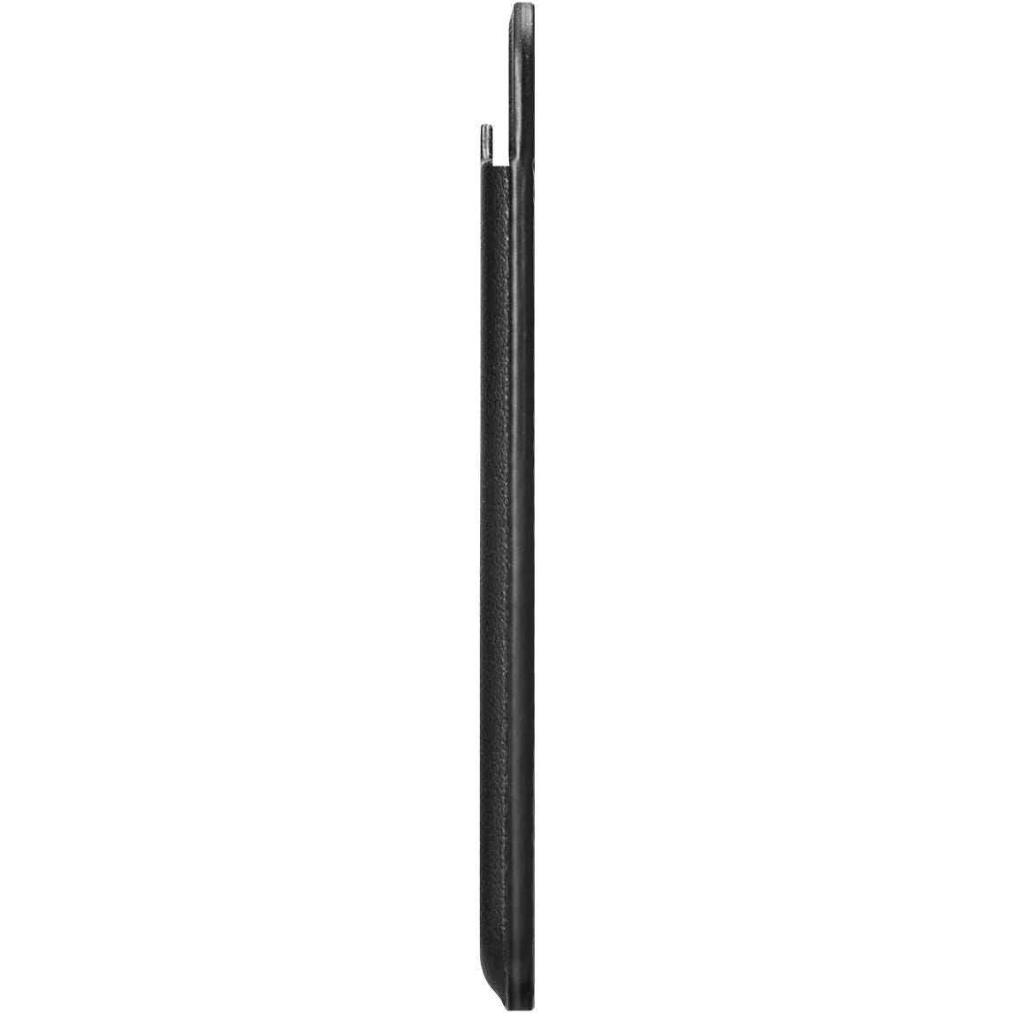 Kartenetui mit MagSafe Spigen Valentinus Mag Fit, veganem Leder, Schwarz