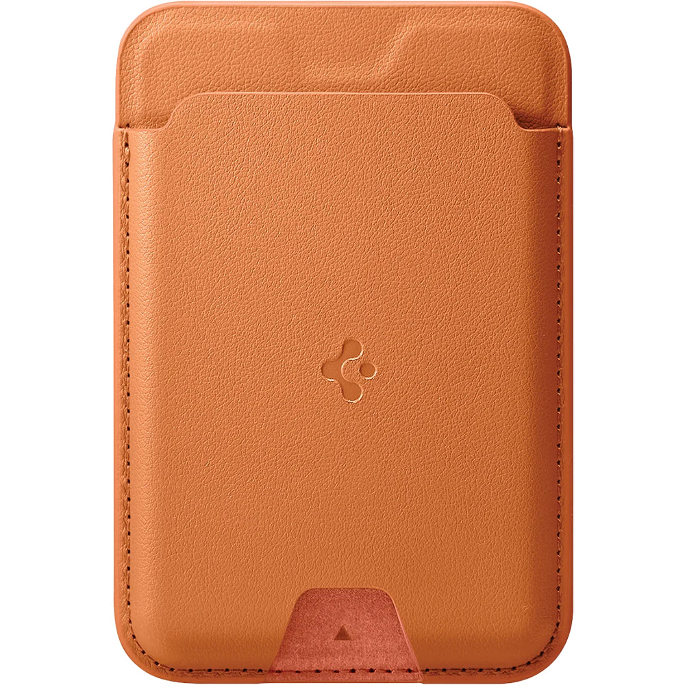 Magnetisches Kartenetui Spigen Valentinus Wallet für MagSafe, Orange