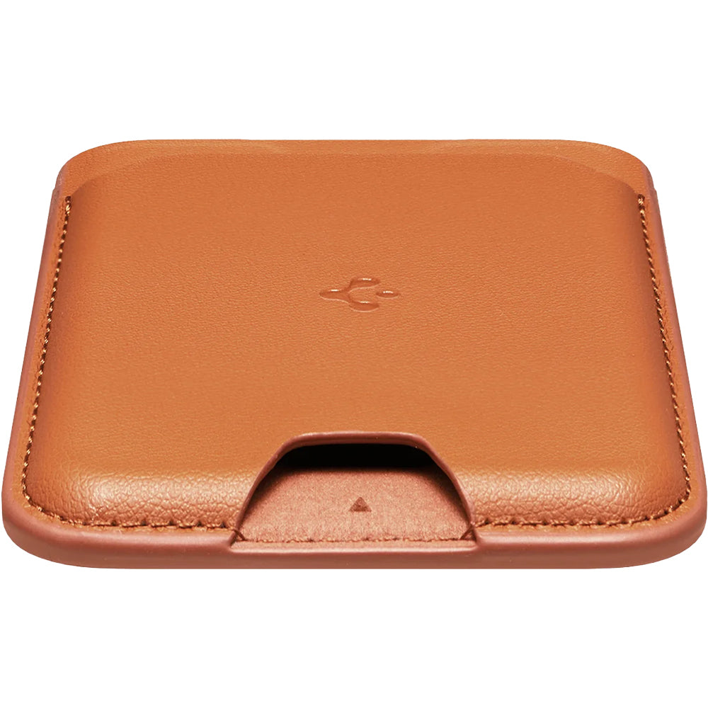 Magnetisches Kartenetui Spigen Valentinus Wallet für MagSafe, Orange