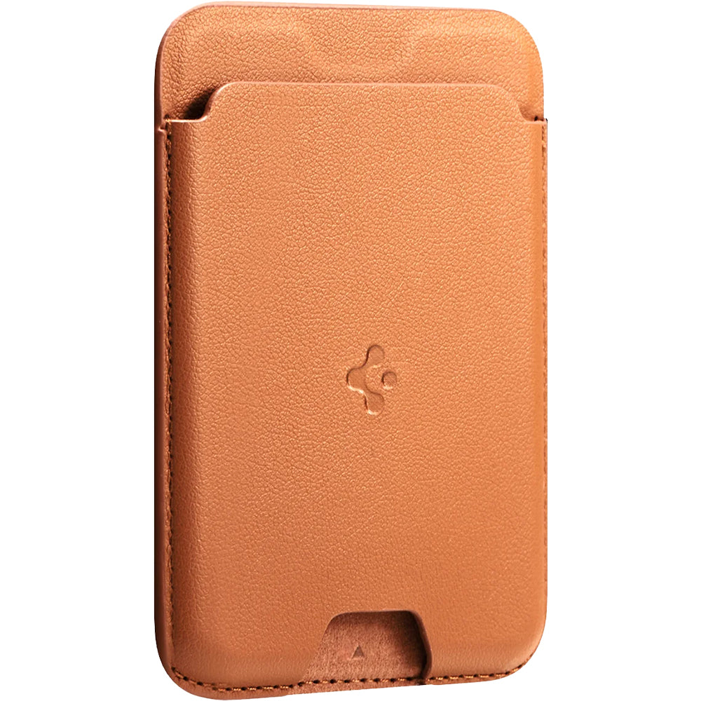 Magnetisches Kartenetui Spigen Valentinus Wallet für MagSafe, Orange