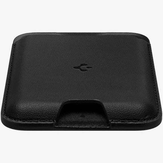 Magnetisches Kartenetui Spigen Valentinus Wallet für MagSafe, Schwarz