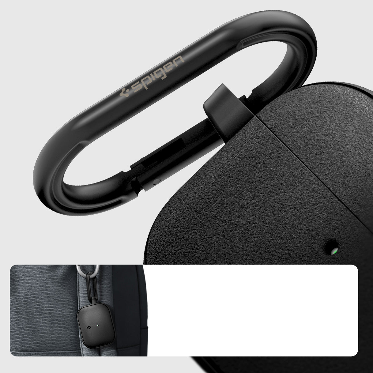 Schutzhülle für AirPods Pro 3, Spigen Vault, Matte Schwarz
