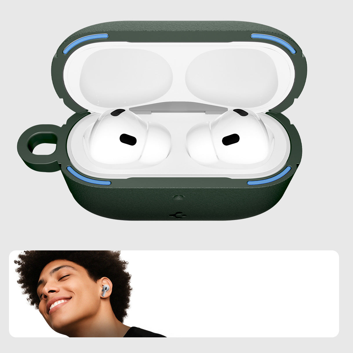 Schutzhülle für AirPods Pro 3, Spigen Vault, Grün