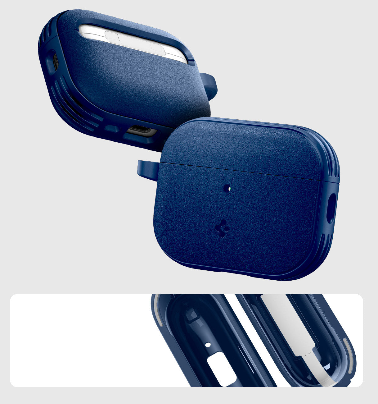 Schutzhülle für AirPods Pro 3, Spigen Vault, Dunkelblau