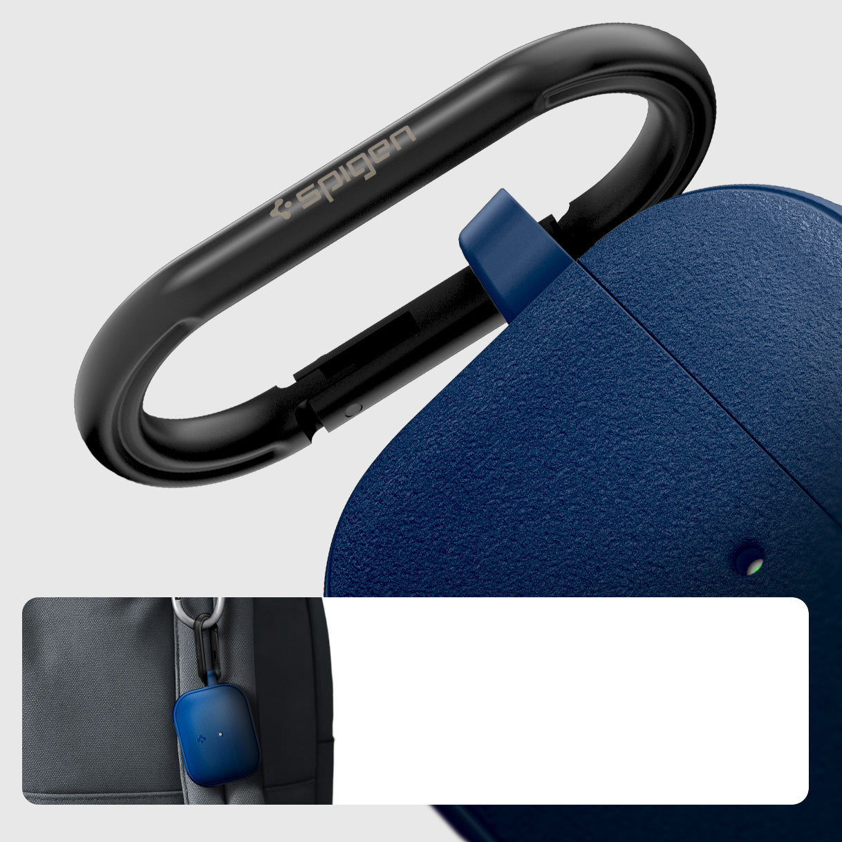 Schutzhülle für AirPods Pro 3, Spigen Vault, Dunkelblau