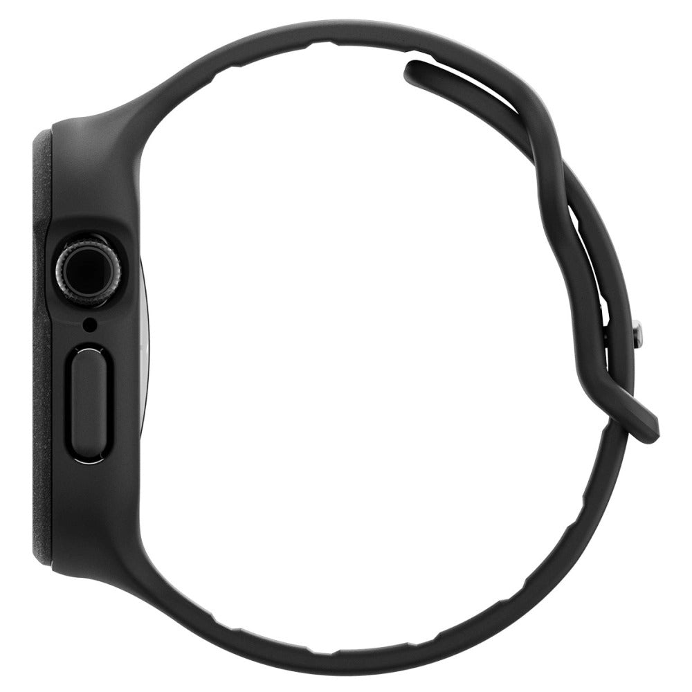 Hülle mit einem Armband für Apple Watch 11 / 10 (42 mm), Spigen Vault Pro, Schwarz