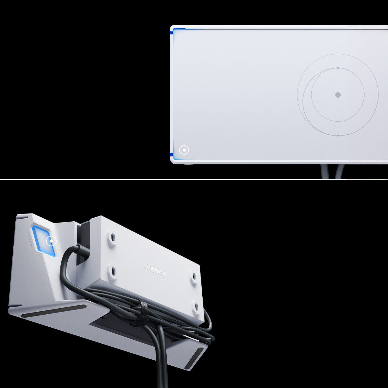 Wandhalterung für Starlink Gen 3, Spigen STL310 Wall Mount, Weiß