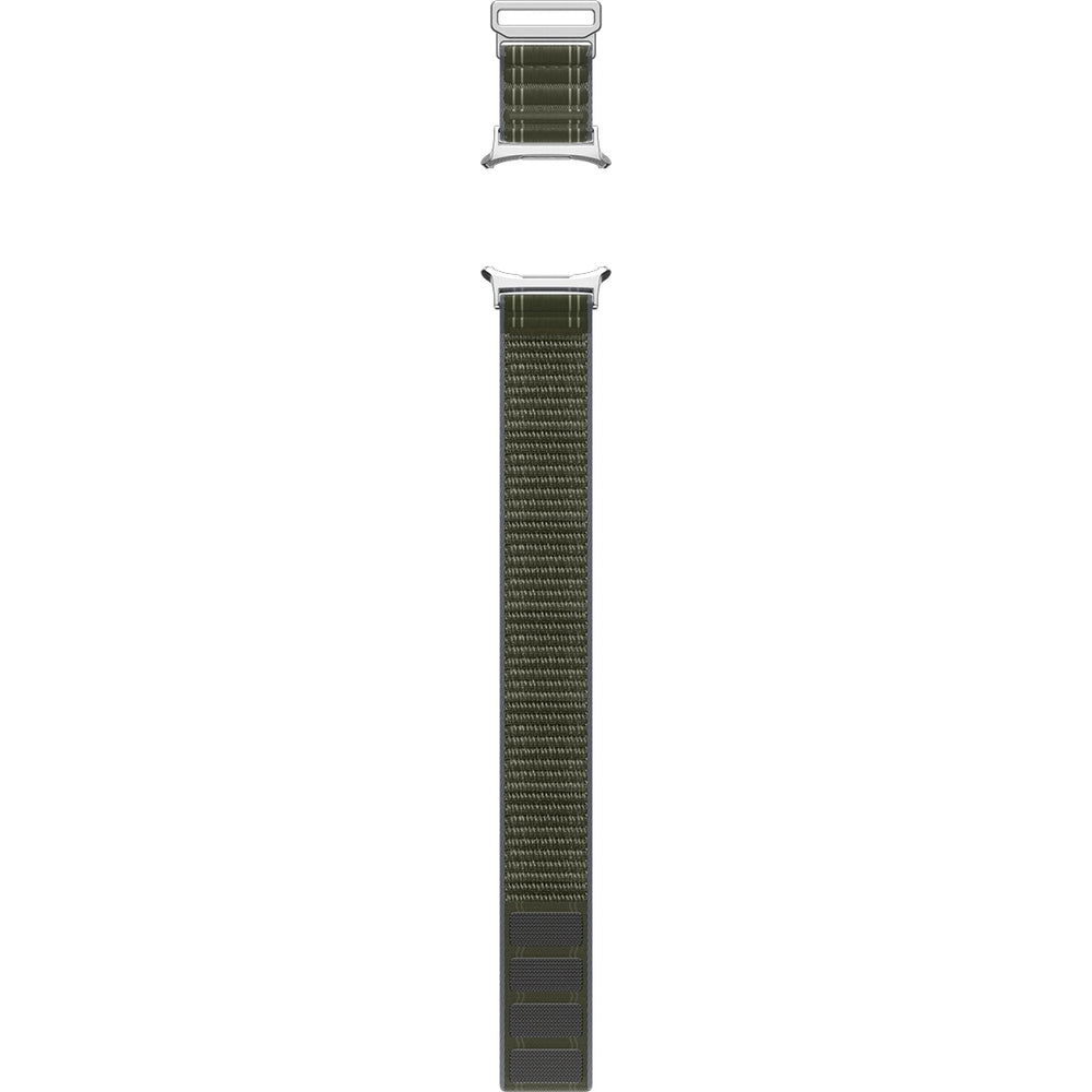 Nylon Armband für Galaxy Watch Ultra 2 / 1, Spigen WBF0, Grün