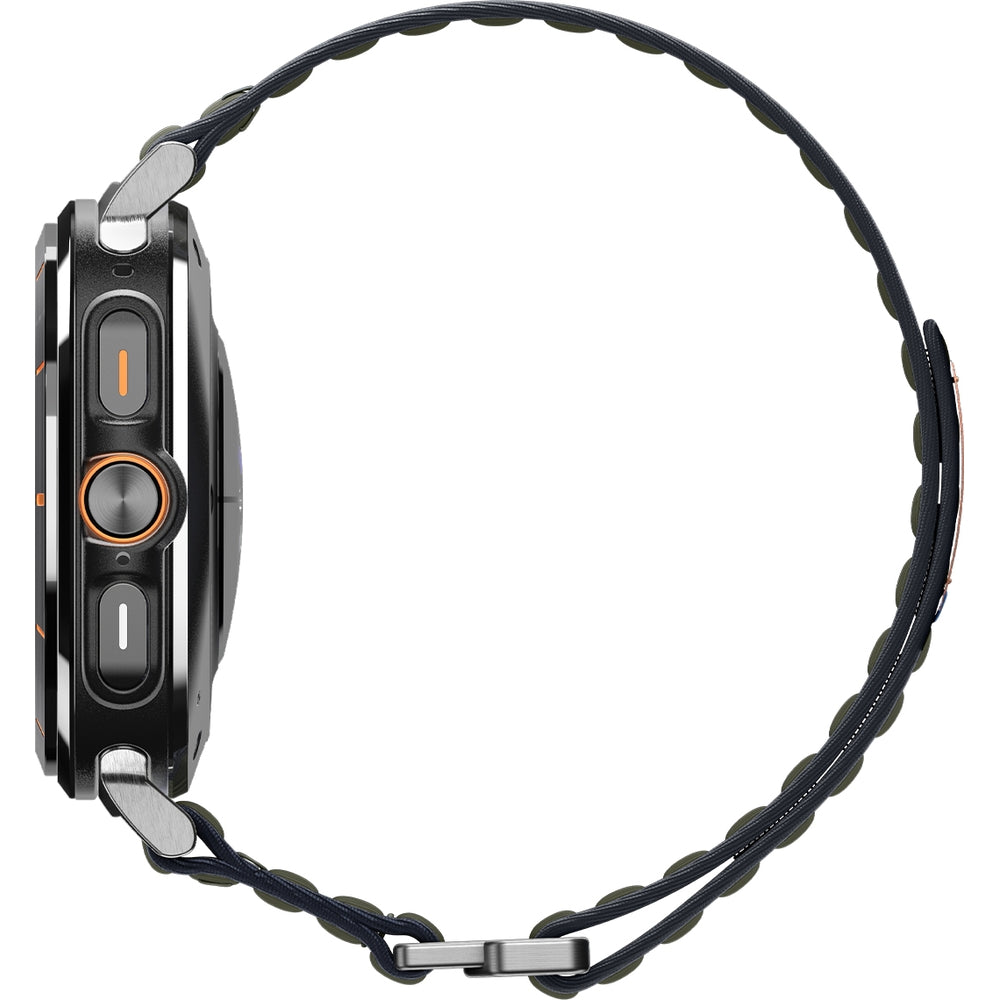 Nylon Armband für Galaxy Watch Ultra 2 / 1, Spigen WBF0, Grün