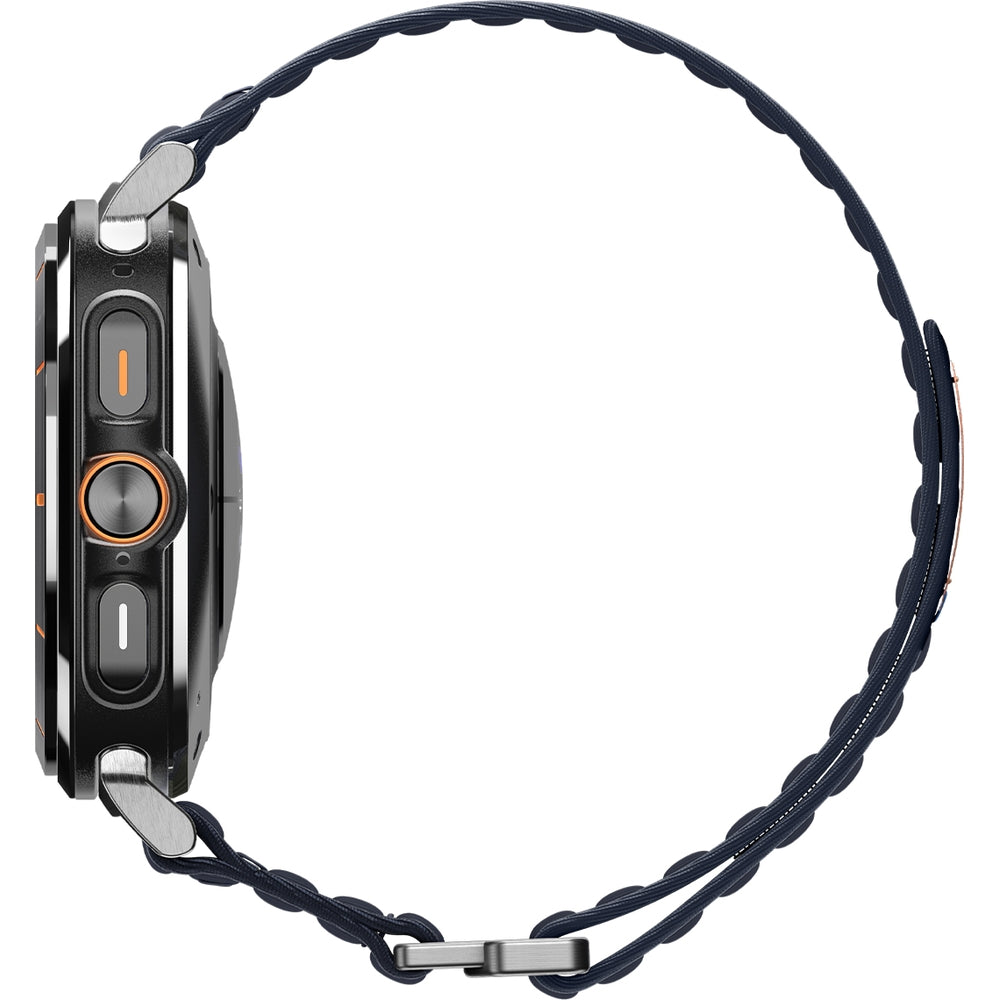 Nylon Armband für Galaxy Watch Ultra 2 / 1, Spigen WBF0, Dunkelblau