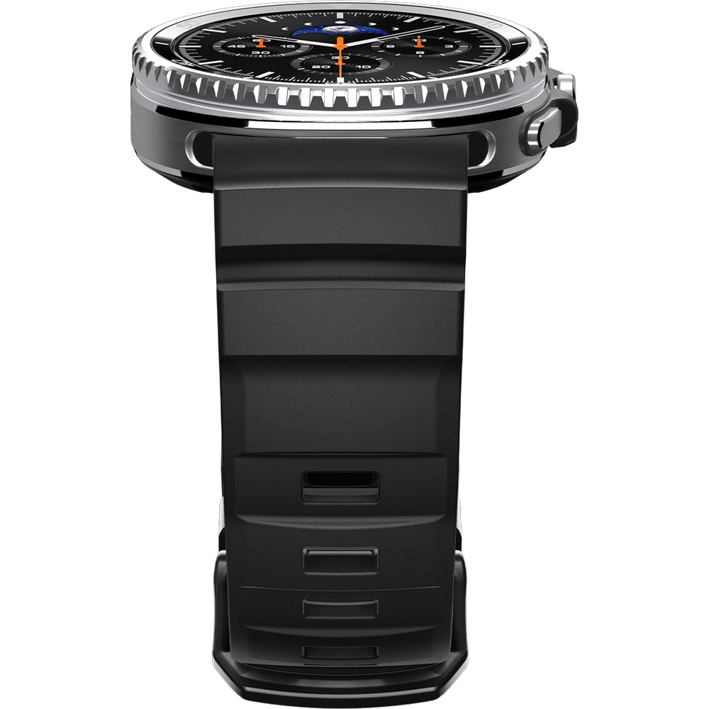 Silikonband für Galaxy Watch 8 / 8 Classic, Spigen WBS2, Schwarz