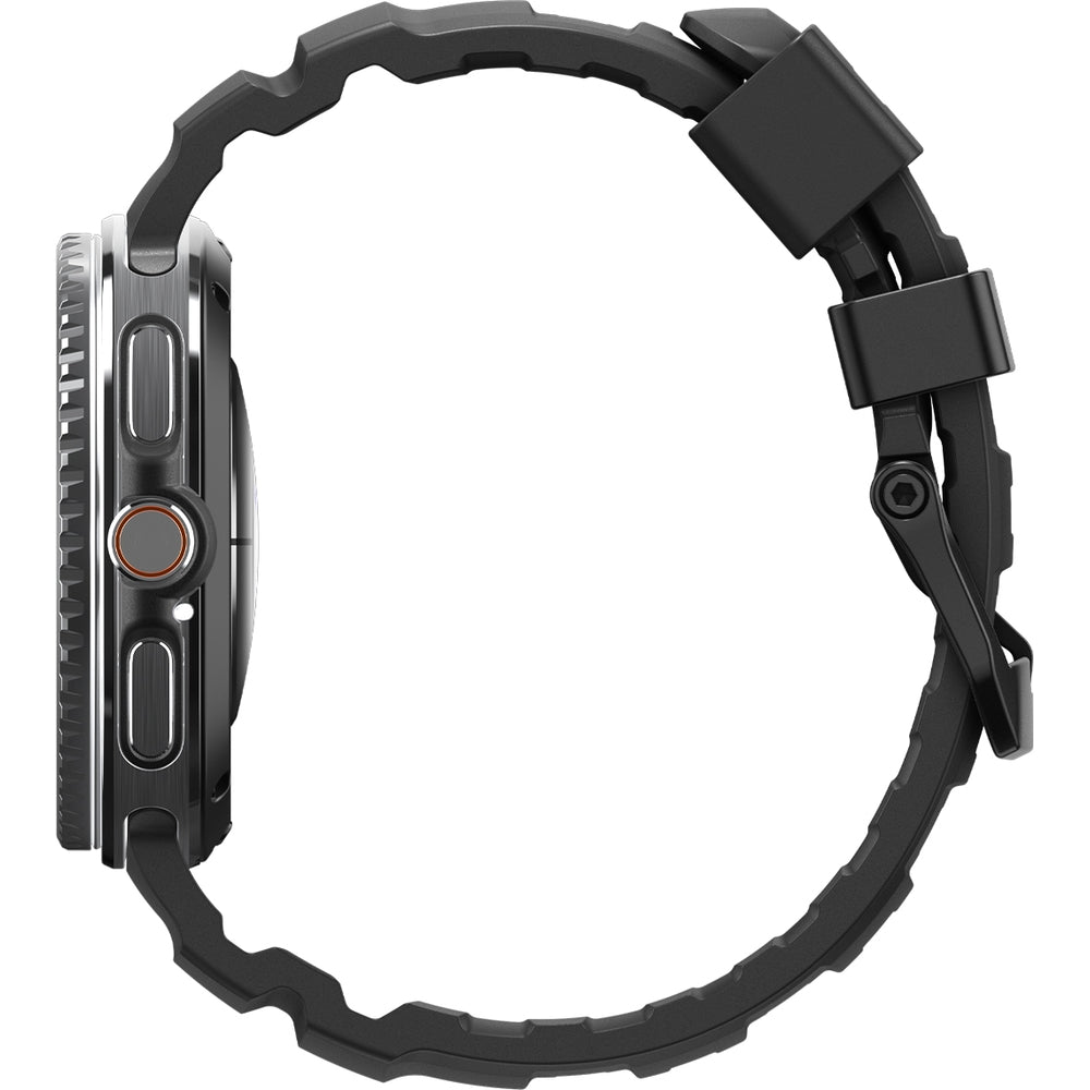 Silikonband für Galaxy Watch 8 / 8 Classic, Spigen WBS2, Schwarz