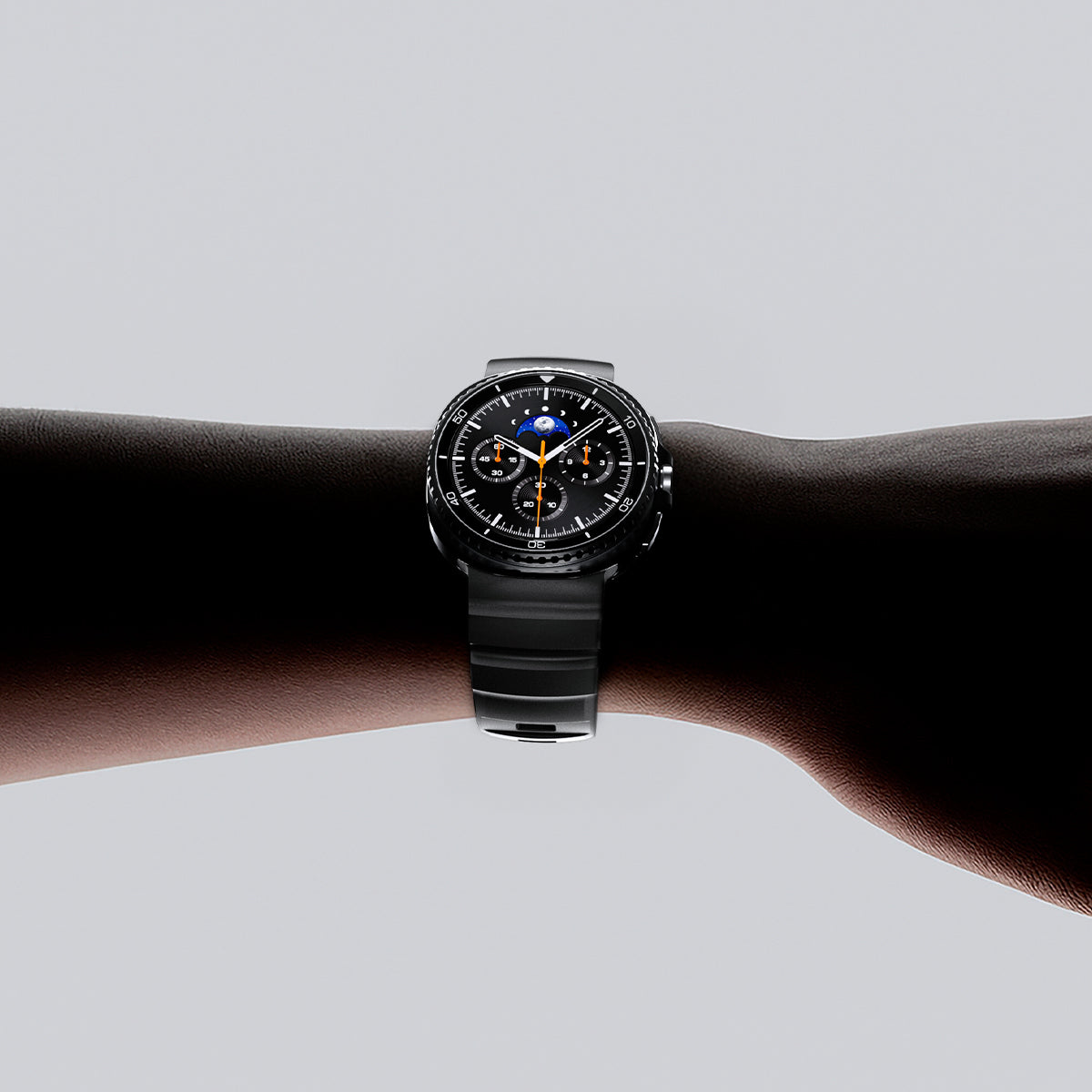 Silikonband für Galaxy Watch 8 / 8 Classic, Spigen WBS2, Schwarz