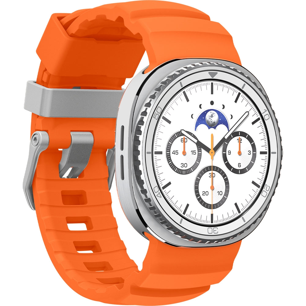 Silikonband für Galaxy Watch 8 / 8 Classic, Spigen WBS2, Orange