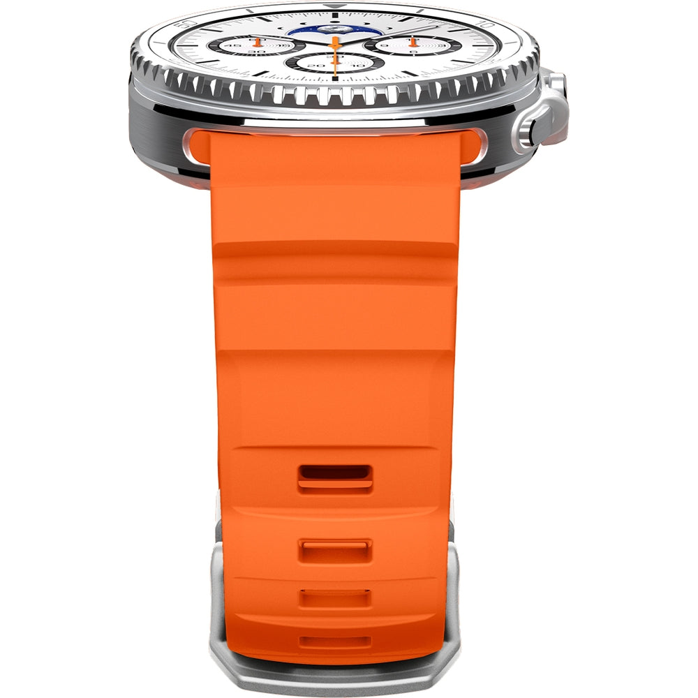 Silikonband für Galaxy Watch 8 / 8 Classic, Spigen WBS2, Orange