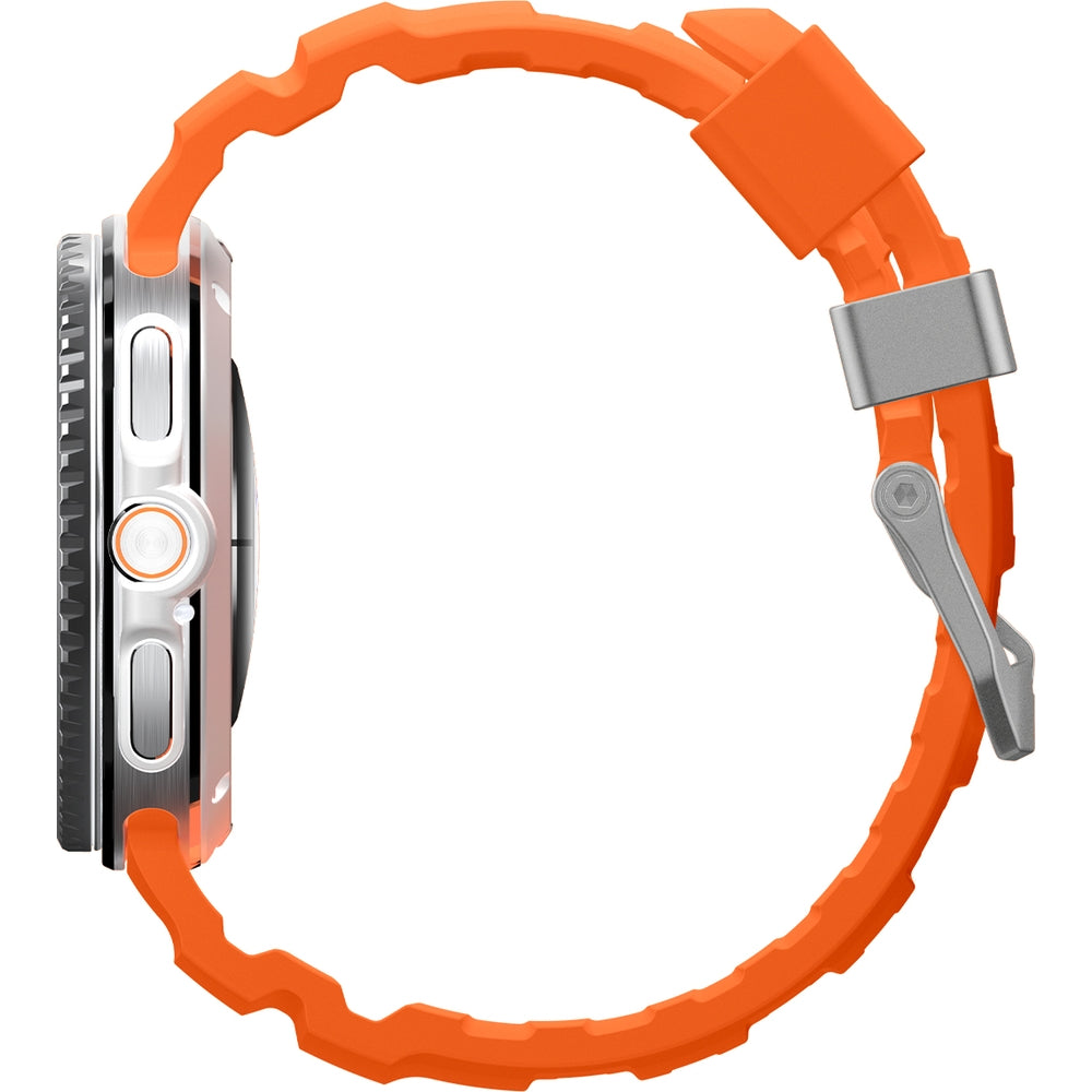 Silikonband für Galaxy Watch 8 / 8 Classic, Spigen WBS2, Orange