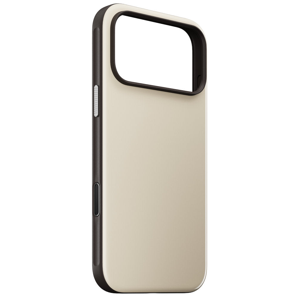 Handyhülle für iPhone 18 Pro Max / 17 Pro Max, Nomad Sport Case mit MagSafe, Beige und Schwarz (1/7)