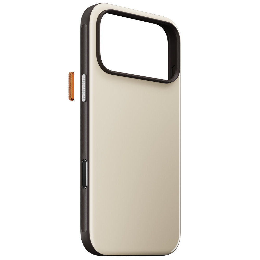Handyhülle für iPhone 18 Pro Max / 17 Pro Max, Nomad Sport Case mit MagSafe, Beige und Schwarz (4/7)
