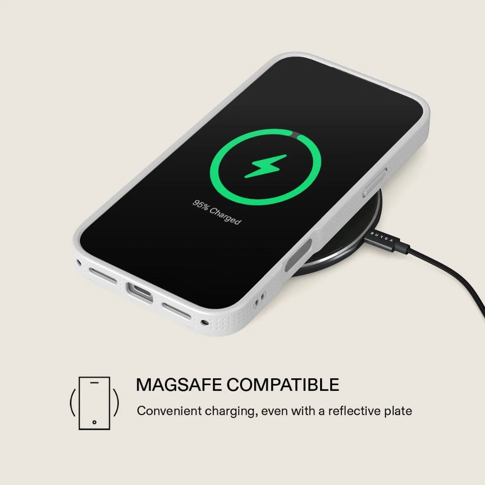 Handyhülle für iPhone 18 Pro, Burga Elite Light MagSafe, Sobremesa Gold (8/8)