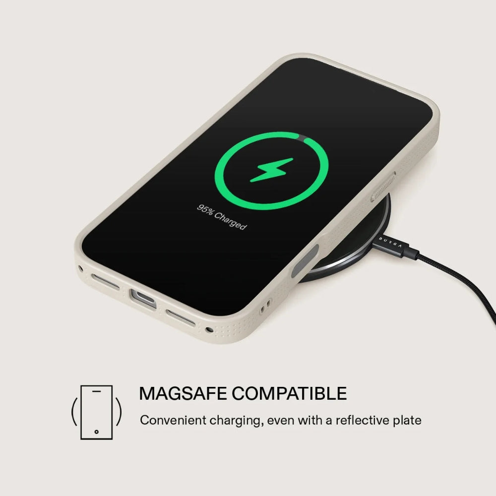 Handyhülle für iPhone 18 Pro, Burga Elite Light MagSafe, Cherrybomb Gold (8/8)