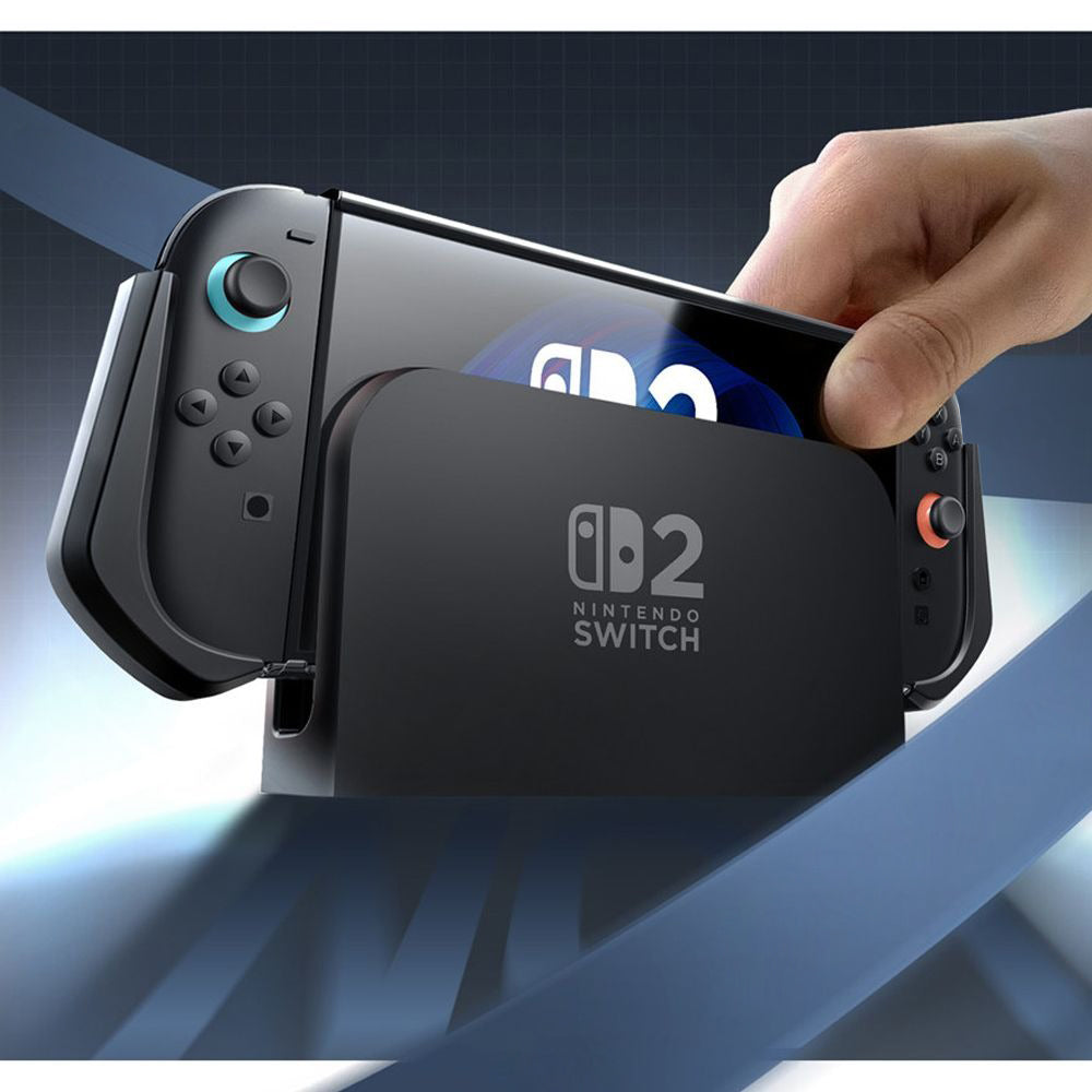 Schutzhülle für Nintendo Switch 2, Supcase Blade, Transparent-Schwarz