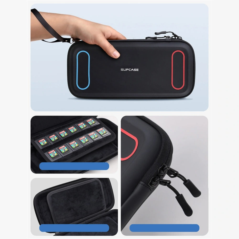 Schutzhülle für Nintendo Switch 2, Supcase Carrying Mini, Schwarz