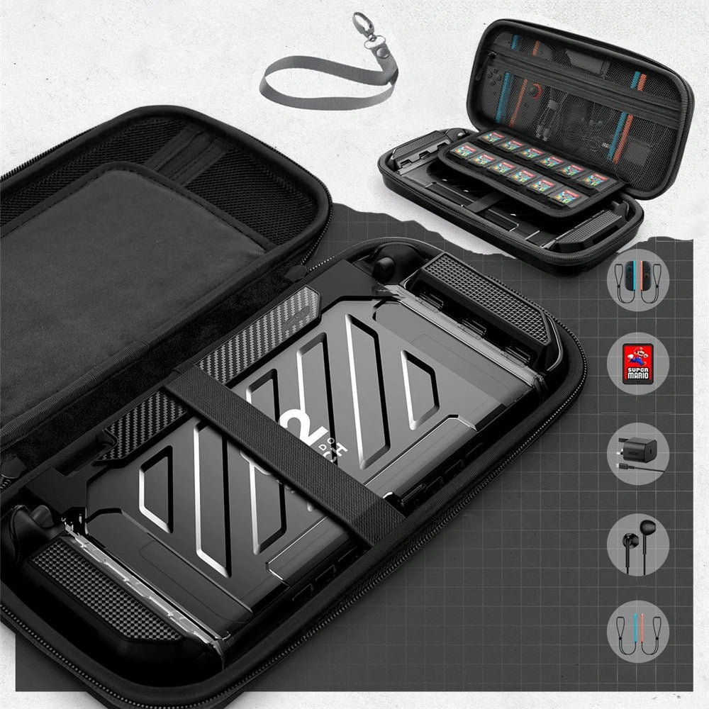 Schutzhülle für Nintendo Switch 2, Supcase Carrying Plus, Schwarz