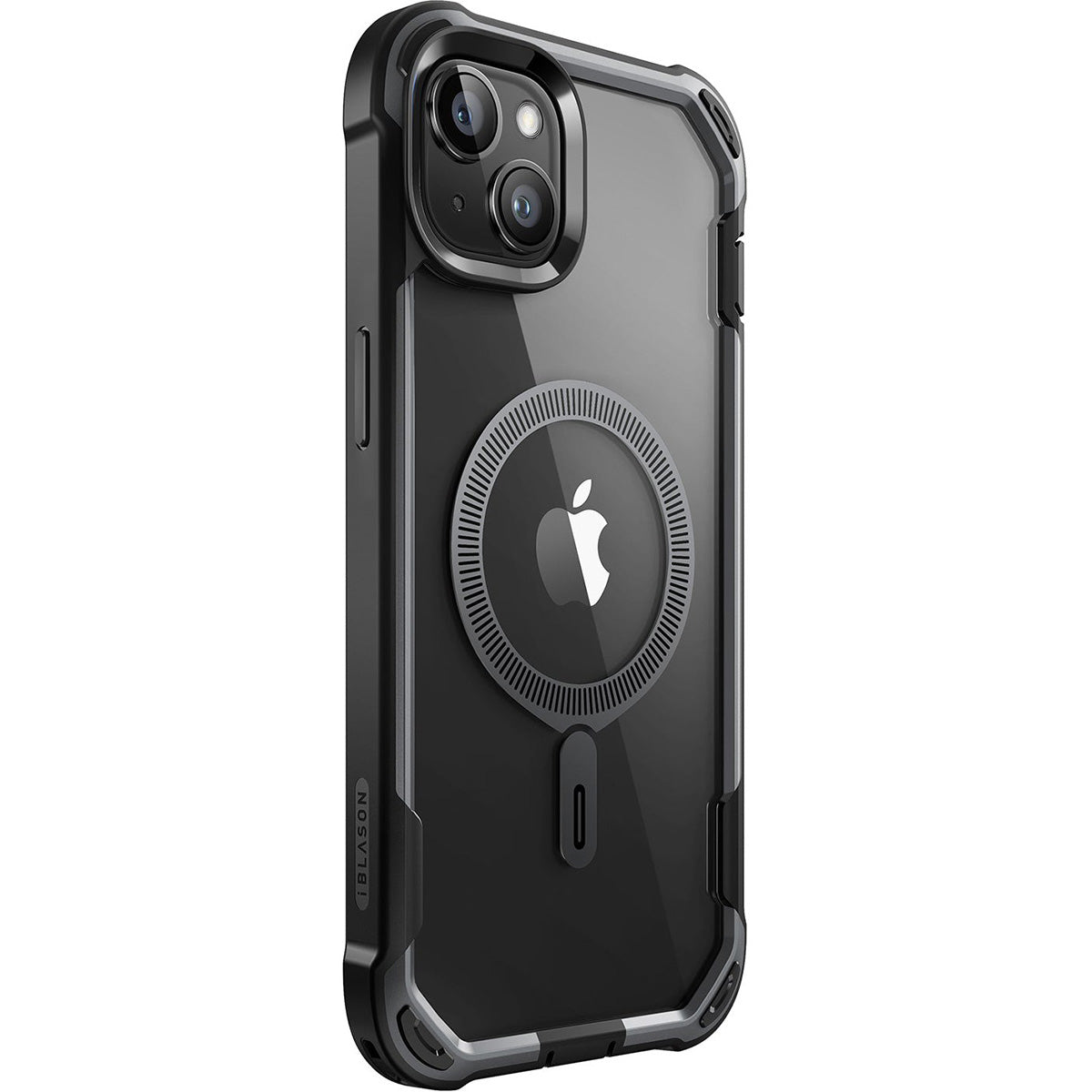 Schutzhülle Supcase i-Blason Ares Mag SP mit MagSafe für iPhone 15, Schwarz