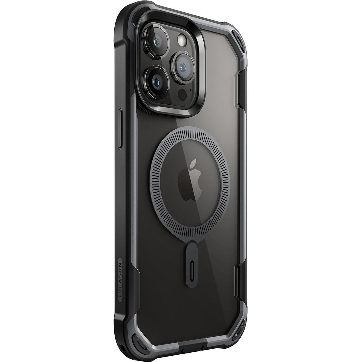 Schutzhülle Supcase i-Blason Ares Mag SP mit MagSafe für iPhone 15 Pro Max, Schwarz