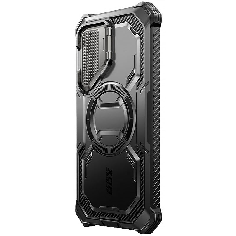 Schutzhülle für Galaxy S24, Supcase i-Blason Armorbox Mag SP, Schwarz