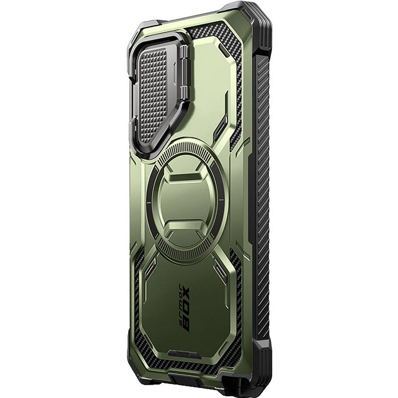 Schutzhülle für Galaxy S24 Ultra, Supcase i-Blason Armorbox Mag SP, Grün